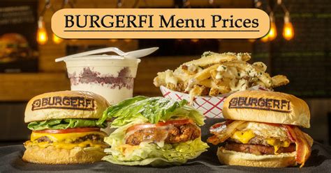 Burgerfi Menu Prices | Burgefi Menu with Prices - Burgers, Fries, Hot Dogs