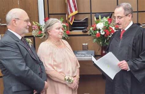 Municipal Court hosts Valentine’s wedding day | Perrysburg Messenger ...