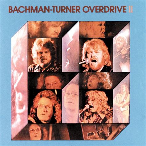 Bachman Turner Overdrive 40th Anniversary with Randy Bachman | Rock album covers, Album cover ...