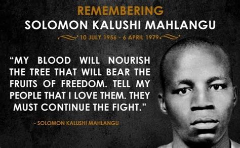 Solomon Kalushi Mahlangu (10 July 1956 – 6 April 1979) - Mamelodi TV