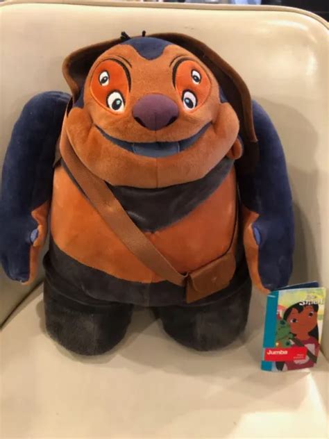 DISNEY LILO & Stitch Jumba Jookiba Alien 13" Large Plush New With Tag £23.59 - PicClick UK