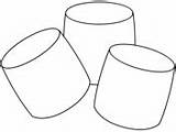 Marshmallow coloring page  Free Printable Coloring Pages sketch template