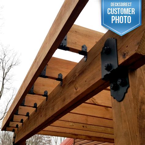 Pergola rafter brackets - americanpoliz