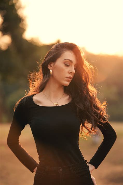 Golden Hour Portraits Of Irina :: Behance