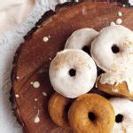 Pumpkin Donuts - Whisking Wolf