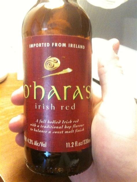 The Year in Beer / O'Hara’s Irish Red