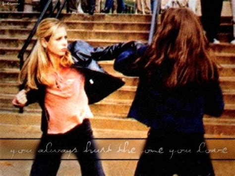 Buffy vs Faith - Buffy vs Faith Wallpaper (889773) - Fanpop