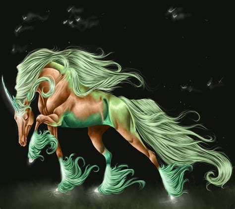 Fantasy Horse by wolfquest1211 on DeviantArt Mythical Creatures Art ...