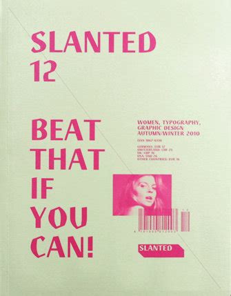 Shop - Slanted #12 – Women, Typography, Graphic Design | Slanted - Typo Weblog und Magazin