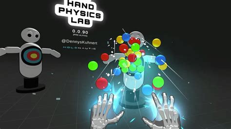 Hand Physics Lab — VR game with the physics of the hands and fingers for Oculus Quest