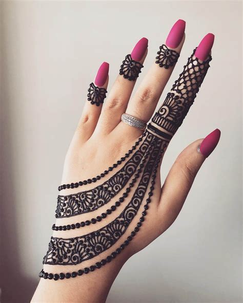 Simple Mehndi Designs For Back Hand - Design Talk