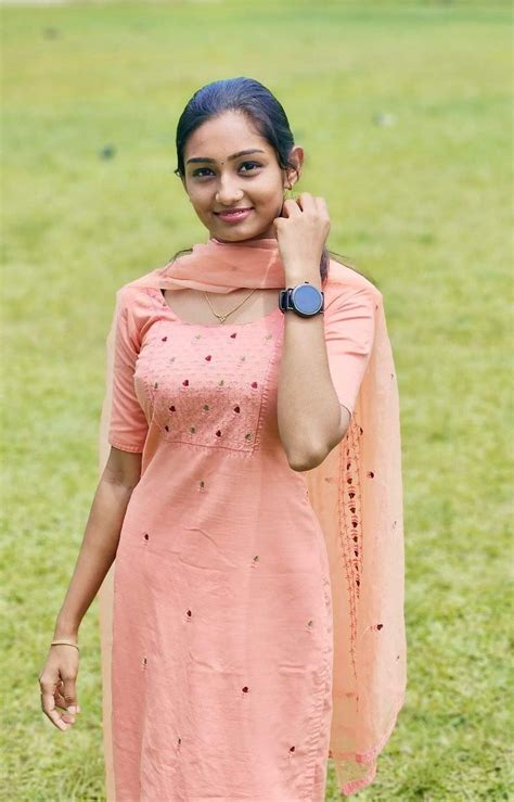 Pin by Udaya Rani on Girl in Churidar | Beautiful casual dresses, India beauty women, Classy women