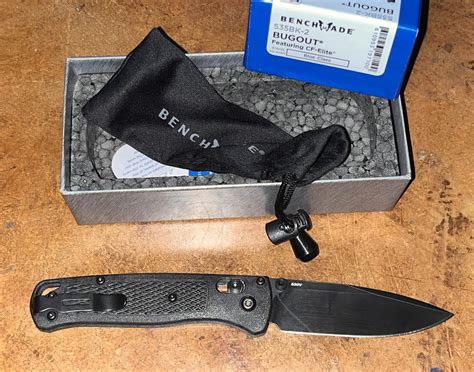 Sold - Benchmade Black Bugout Knife | Rokslide Forum