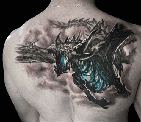 Lich King Dragon tattoo by Vid Blanco | Post 22077