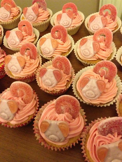 Percy Pig! cakes - if we got one of the houses with kitchens we could do baking during the day ...