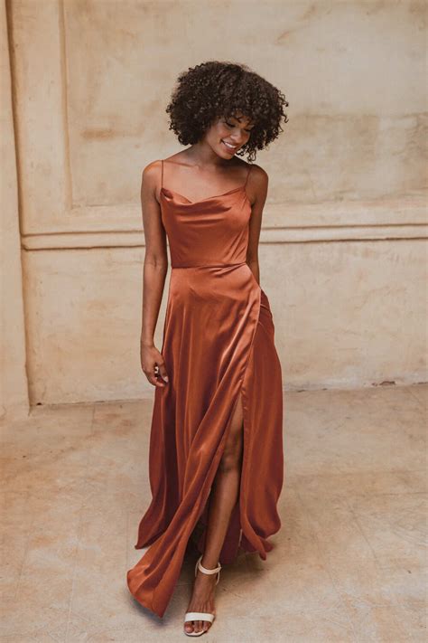 Denver Bridesmaid Dress by Tania Olsen - Terracotta Orange