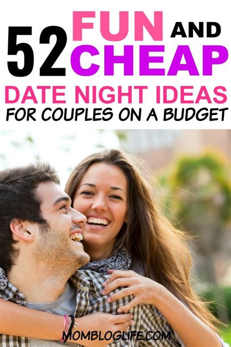 Love On a Dime: 64 Cheap Date Night Ideas That Sparkle | Ideas para citas, Frases de amor marido ...