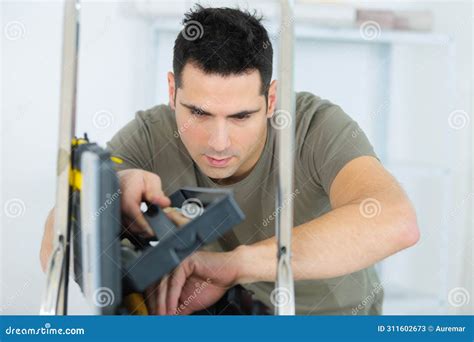 Taking tools out tool box stock image. Image of idea - 311602673