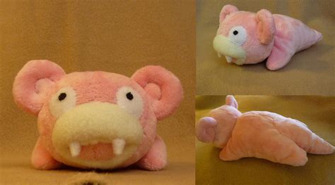 Slowpoke plush by Plush-Lore on DeviantArt