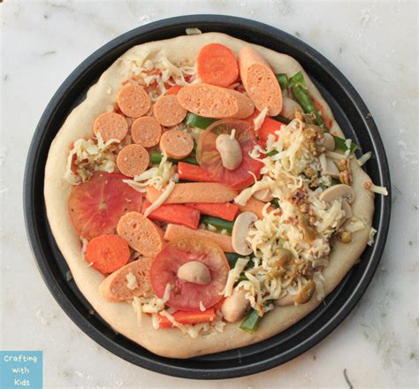 Healthy Vegetable Pizza Recipe with Pillsbury Pizza Crust