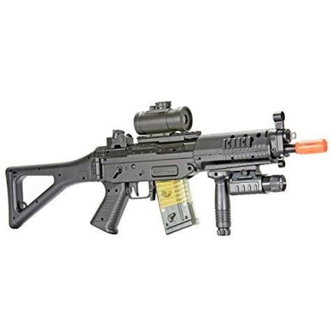 BBTac Airsoft Gun Package - Black Ops - Collection of Airsoft Guns - Powerful Spring Rifle ...