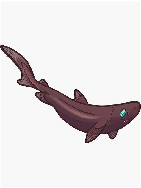 "Dwarf Lantern Shark" Sticker for Sale by Anxious-Ace | Redbubble