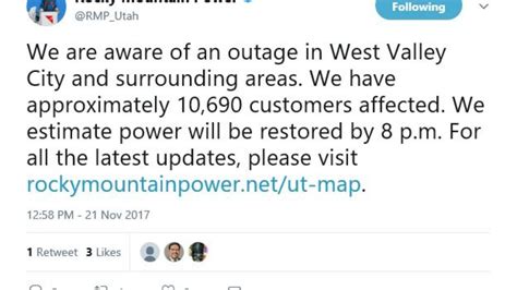 Rocky Mountain Power Outage Map - Maping Resources