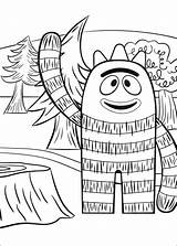 Yo Gabba Coloring Pages & Books  100% FREE And Printable sketch template