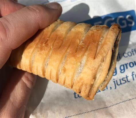 Greggs vegan sausage roll review - Maturing Well