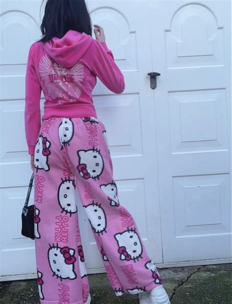 Lazy Day Outfits, Pink Outfits, Hot Outfits, Cute Casual Outfits, Hello Kitty Clothes, Pink ...