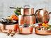 Gotham Steel Hammered Copper 10-Piece Non-Stick Ti-Ceramic Cookware Set with Lids | Citizen Goods