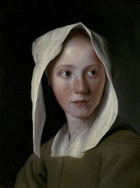 kundst: “Michael Sweerts (Be. 1618-1664) Portrait of a girl (1650 …?) Olie op doek (43.5 × 36.5 ...