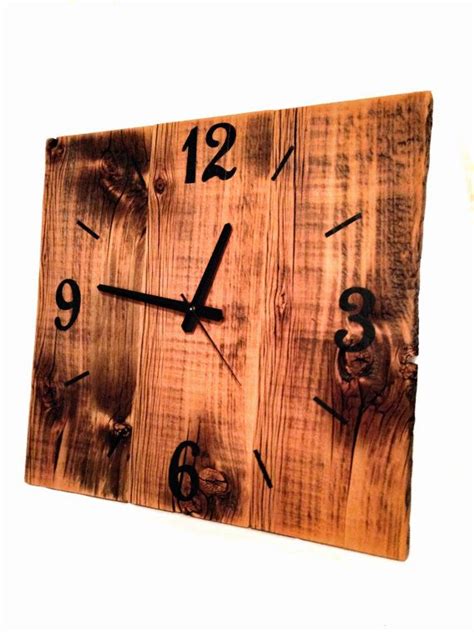 Reclaimed Barn Wood Clock Rustic Barn Wood Wall Clock Wooden - Etsy | Wood clocks, Rustic wall ...