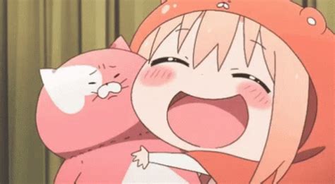 Anime Hug Himouto! Umaru-chan GIF | GIFDB.com