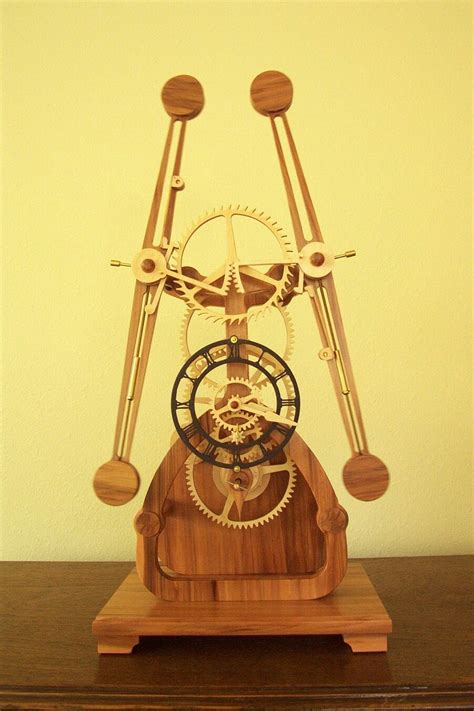 Wooden Clock Plans, Wooden Gear Clock, Wooden Gears, Kinetic Art, Anime Meme, Cradle ...