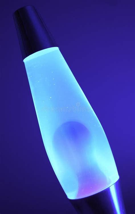 Blue and Purple Lava Lamp stock photo. Image of gadget - 1841456