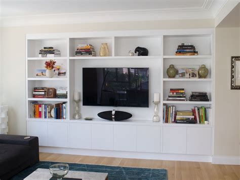 Media Built-in | Built in wall units, Wall entertainment center, Built ...