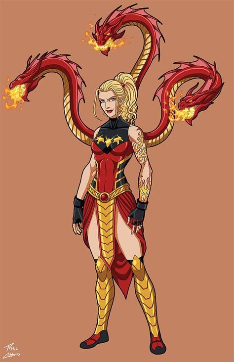 Fire_Hydra Commission_phil-cho | Superhero art, Superhero design, Concept art characters