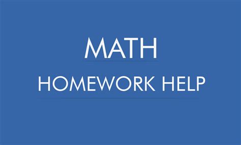Helping kids with math homework - ILDEplus
