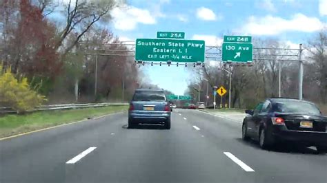 Belt Parkway (Exits 17 to 25) eastbound - YouTube