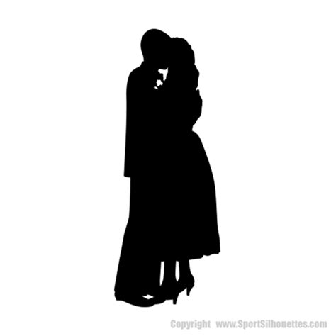 COUPLE DANCING TOGETHER Wall Silhouette Vinyl Decal (Dance Decor ...