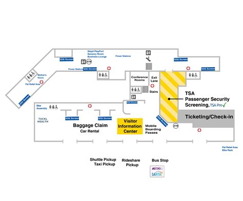 CAK Airport Map | Akron-Canton Airport » Akron-Canton Airport