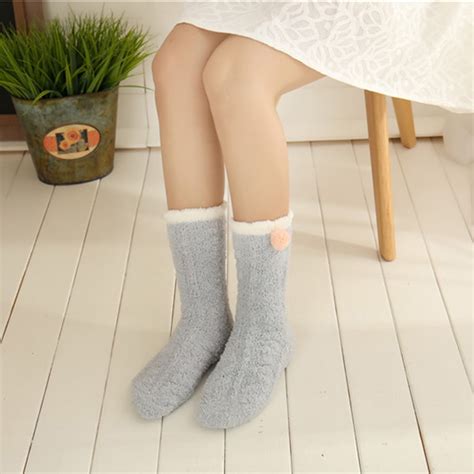 Meet Myself Winter Ladies Warm Sleep Socks Towel Socks Floor Socks ...