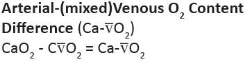 Arterial-(mixed) Venous O2 Content Difference (Ca-vO2) | Member Login ...