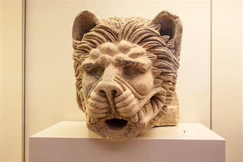 Lion head waterspout, Archaeological Museum of Olympia | Flickr