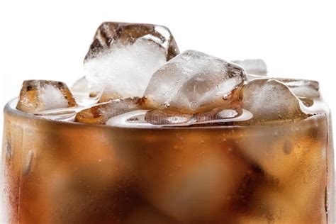 Coke and ice in a glass stock image. Image of delicious - 150903133