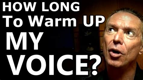 How Long Should I Take To Warm Up My Voice - Vocal Tutorial - Ken Tamplin Vocal Academy - YouTube