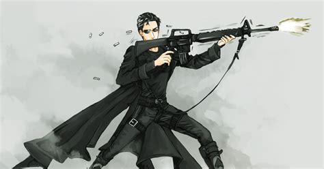 movie, Matrix, gun / ︻┻┳═一･∵. - pixiv