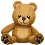 🧸 Teddy Bear Emoji – Meaning and Pictures – 📕 EmojiGuide