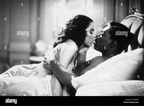 Eddie Murphy and Jasmine Guy in Bed, On-Set of the Film, "Harlem Stock Photo, Royalty Free Image ...